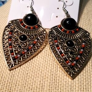 🔱 NIB INDIAN THEME EARRINGS
